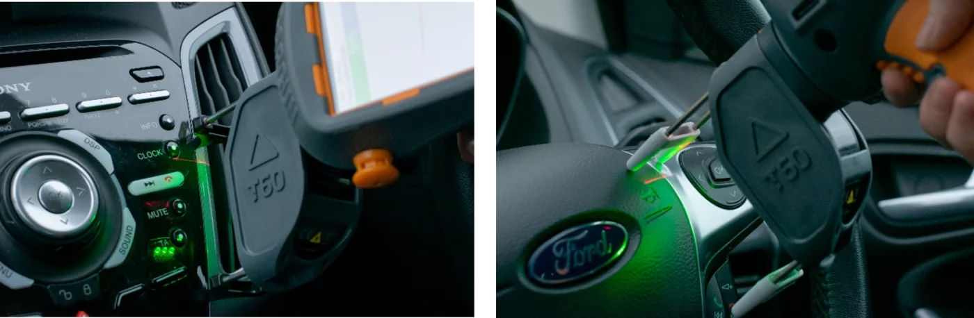 The GapGun Pro2 Measuring Automotive Interiors